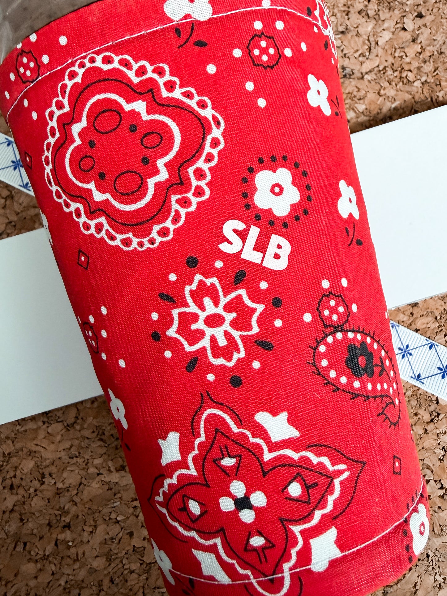 Floral Benfica Insulated Coozie