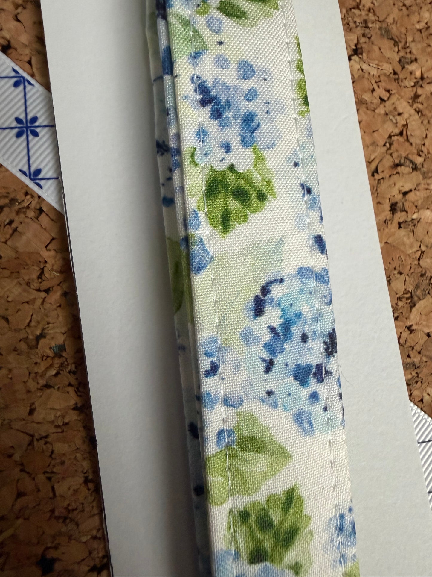Hydrangea Wristlet Keychain