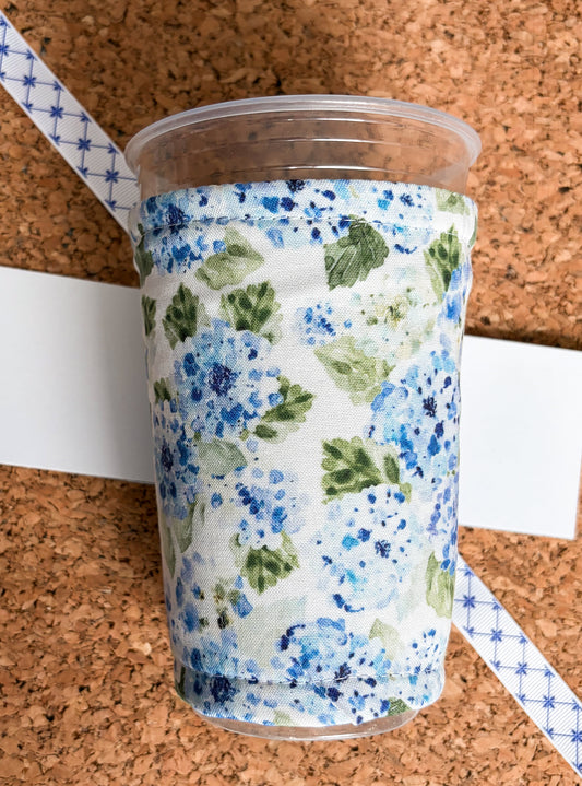 Hydrangea Insulated Coozie