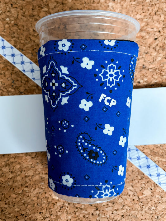 Floral Porto Insulated Coozie