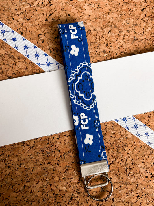 Floral Porto Wristlet Keychain