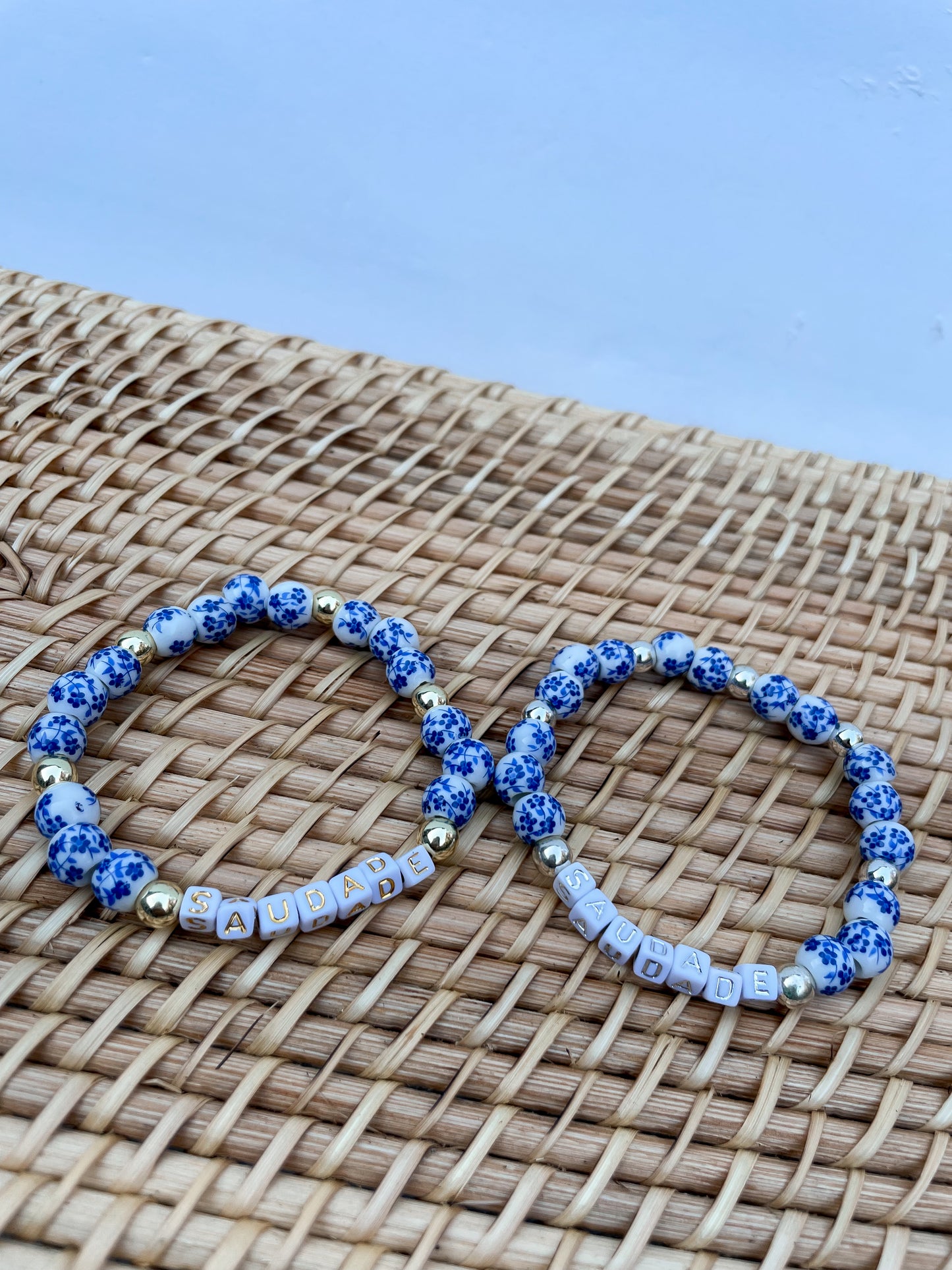 Azulejo Portuguese Word Bracelet