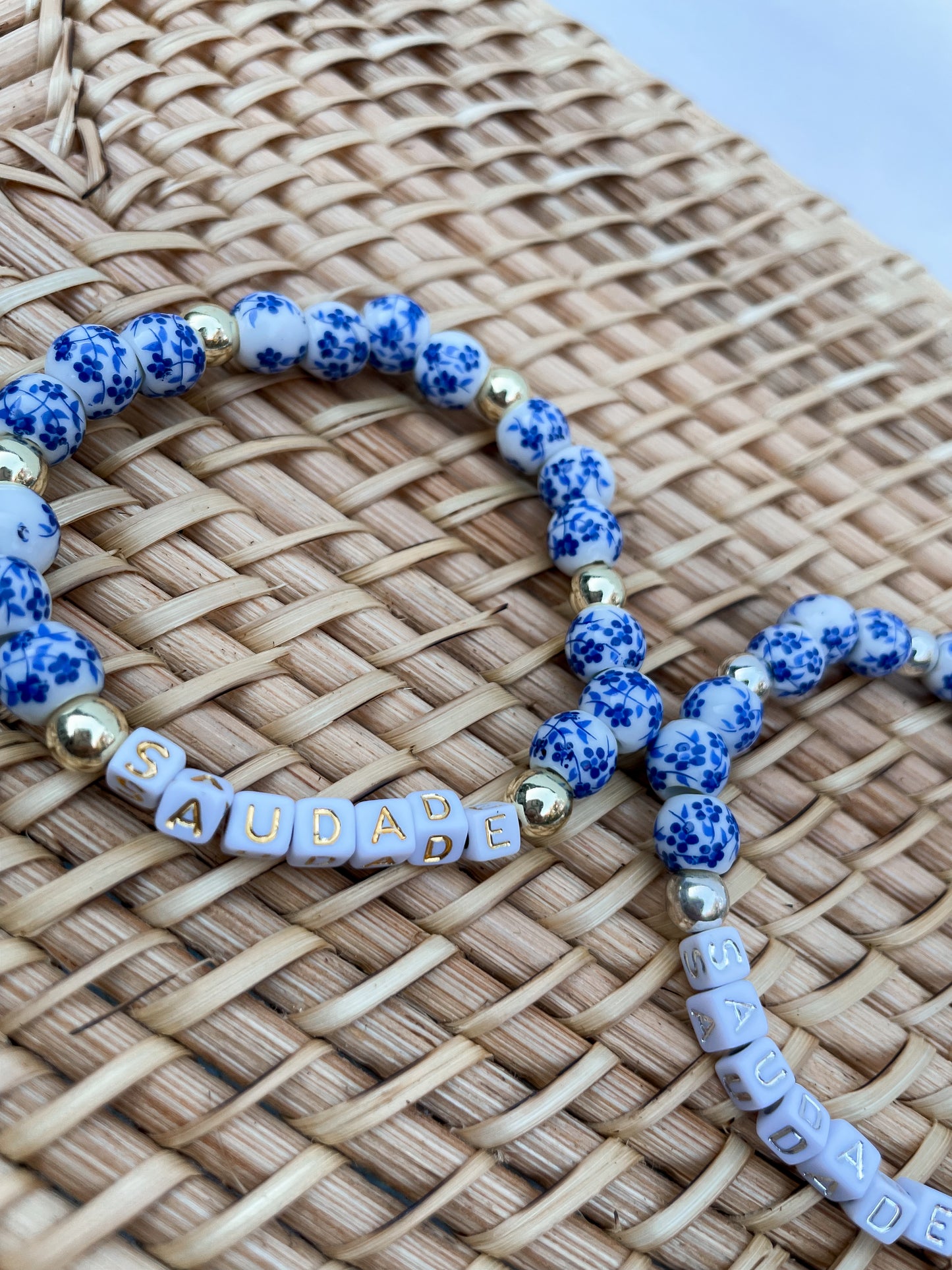 Azulejo Portuguese Word Bracelet